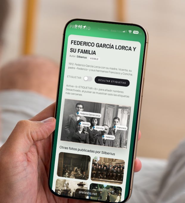 Vista de Identidades